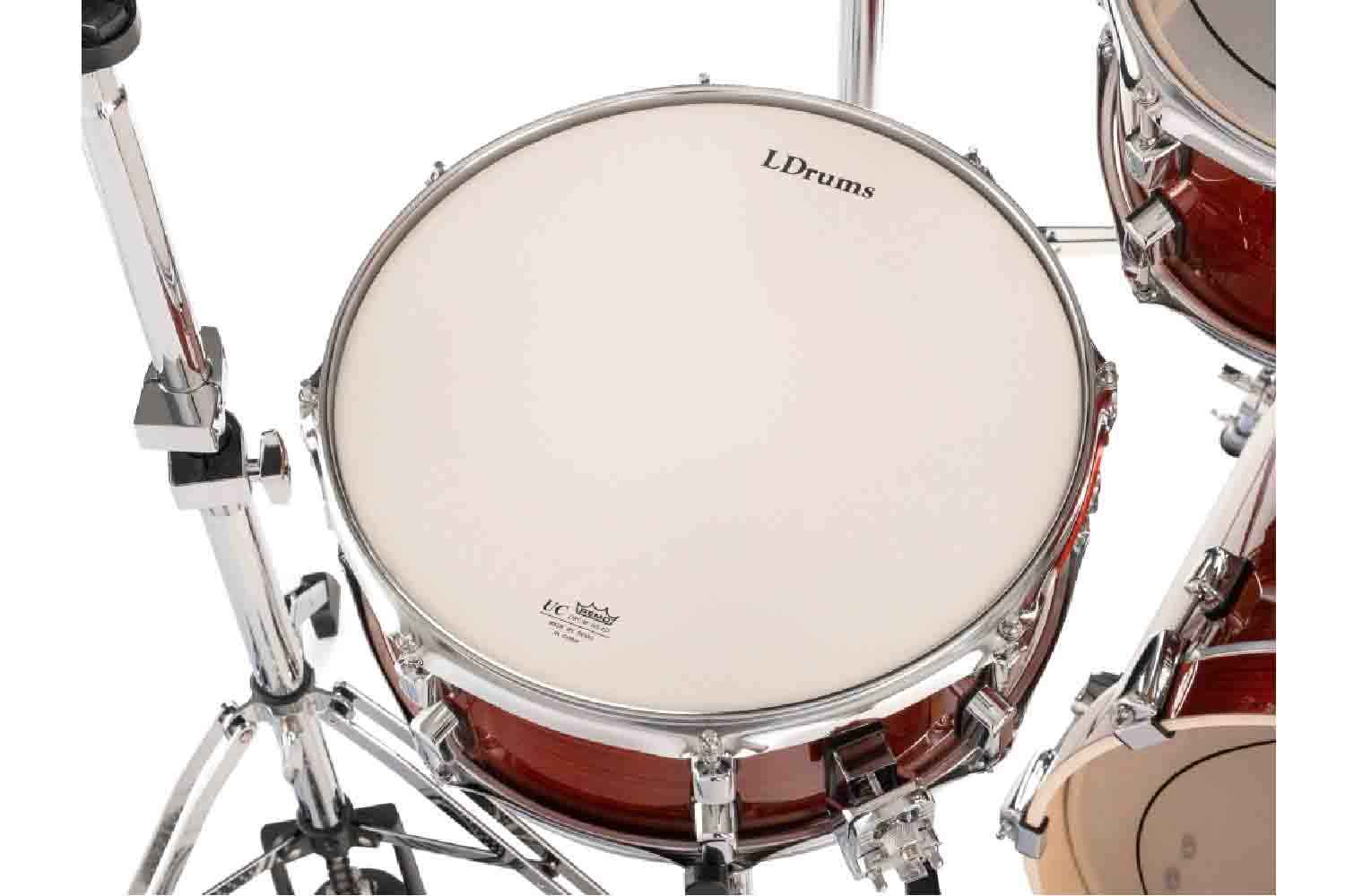 Малый барабан LDrums 5001012-1455 - Малый барабан, красный - фото 1