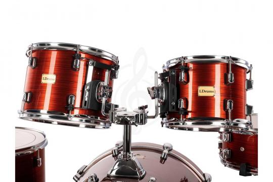 LDrums 5001012 - Барабанная установка, красная - фото 4 LDrums 5001012 - Барабанная установка, красная - фото 4