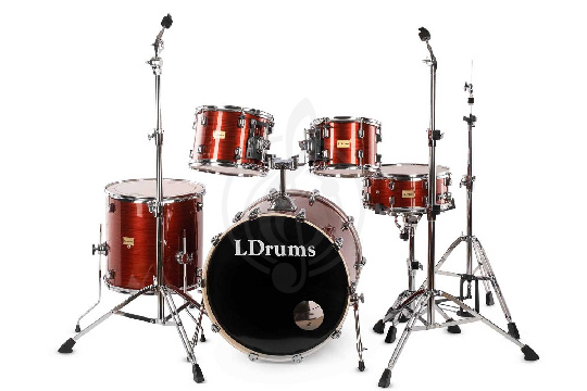 LDrums 5001012 - Барабанная установка, красная - фото 1 LDrums 5001012 - Барабанная установка, красная - фото 1