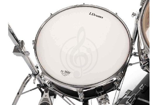 Малый барабан LDrums 5001013-1455 - Малый барабан, черный - фото 1