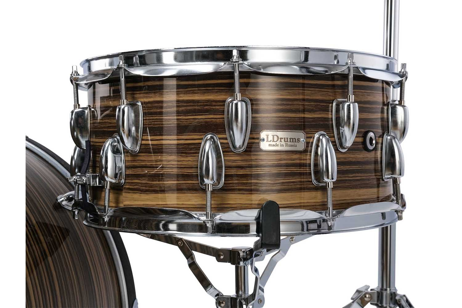  LDrums LD-2218-64-09 - Барабанная установка, зебрано - фото 3