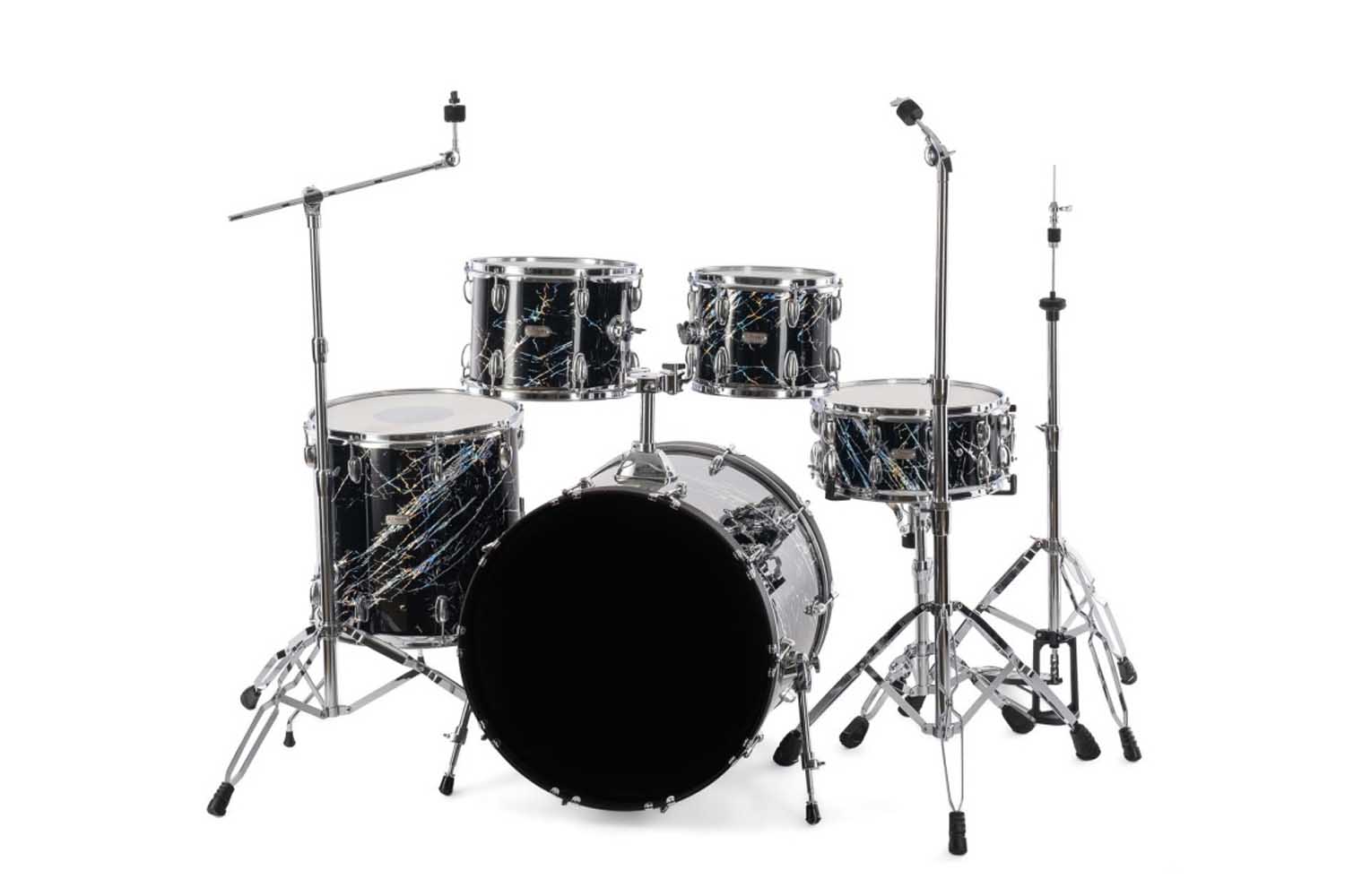  LDrums LD-2220-64-04 - Барабанная установка, черный мрамор  - фото 1