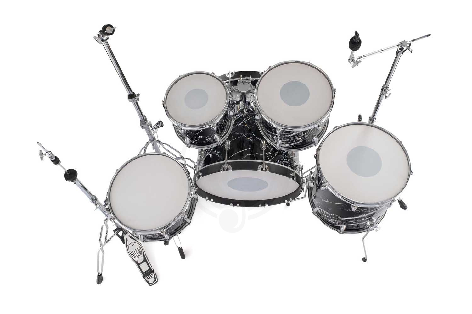  LDrums LD-2220-64-04 - Барабанная установка, черный мрамор  - фото 4