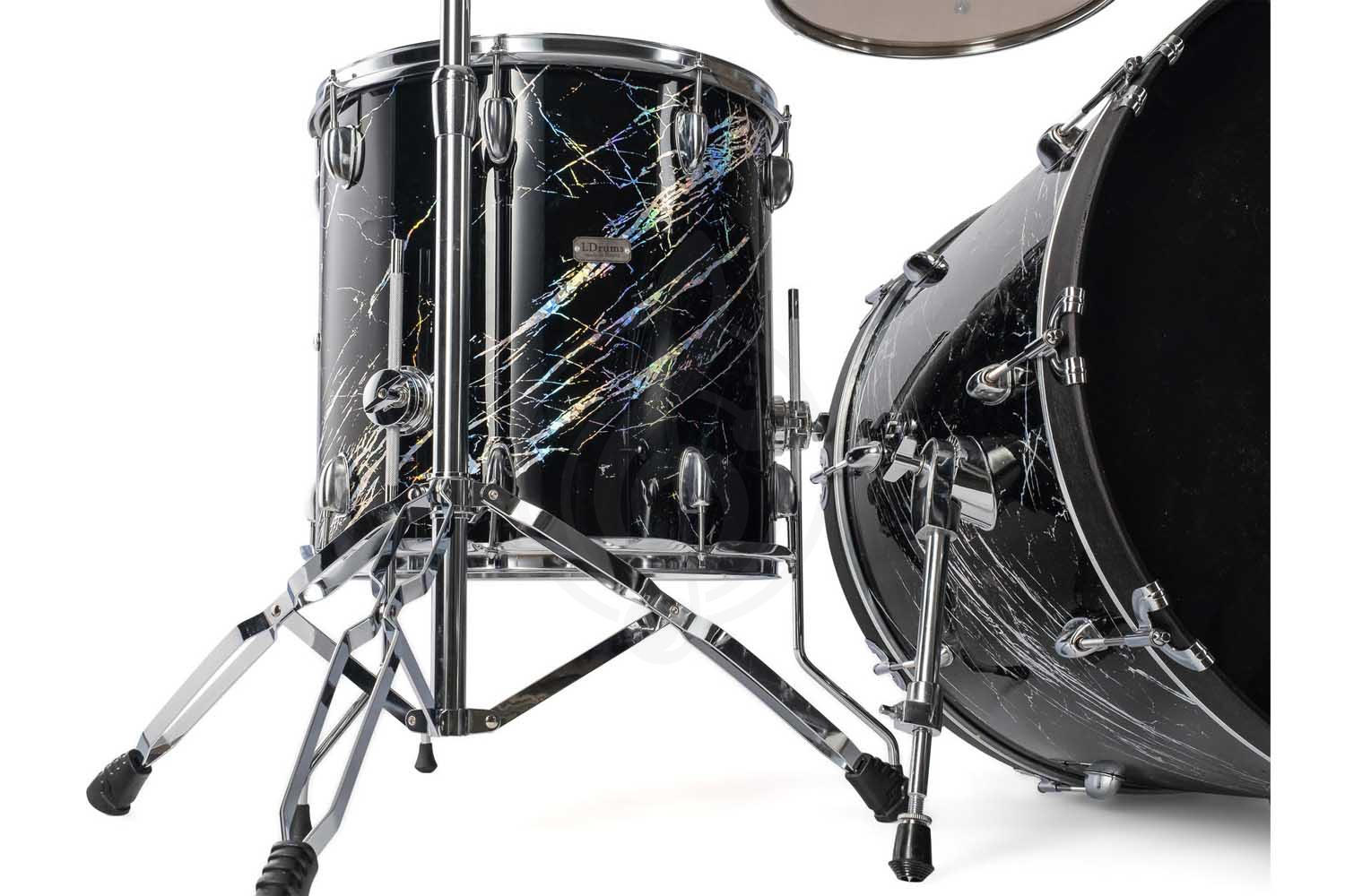  LDrums LD-2220-64-04 - Барабанная установка, черный мрамор  - фото 10