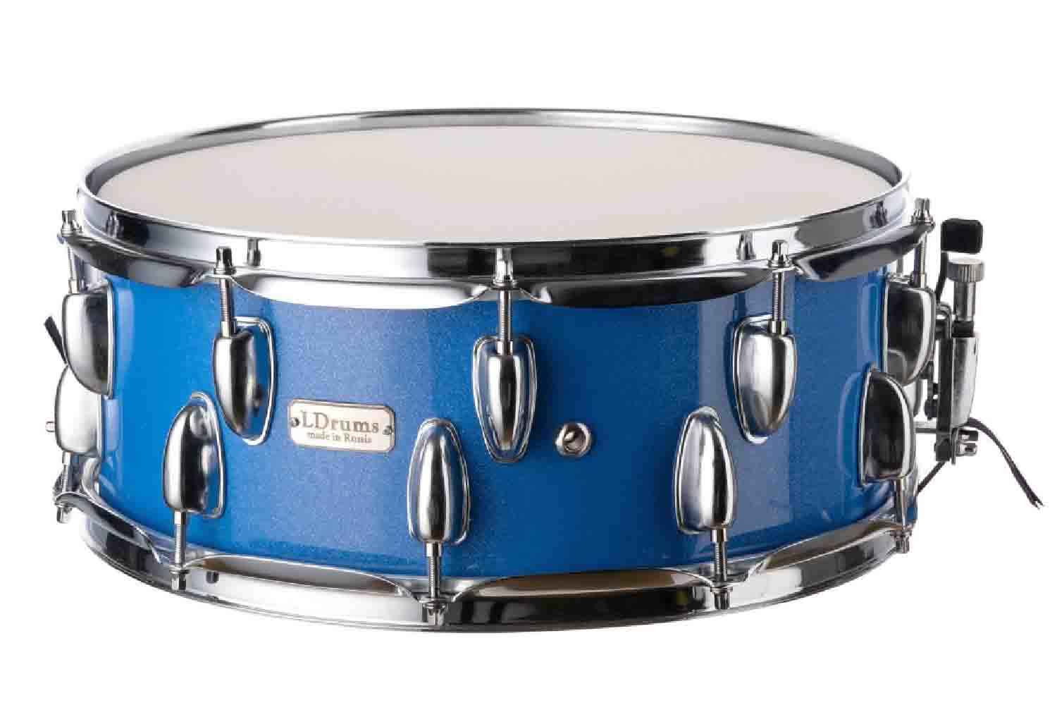 Малый барабан LDrums LD5407SN - Малый барабан, синий, 14"х5,5" - фото 1