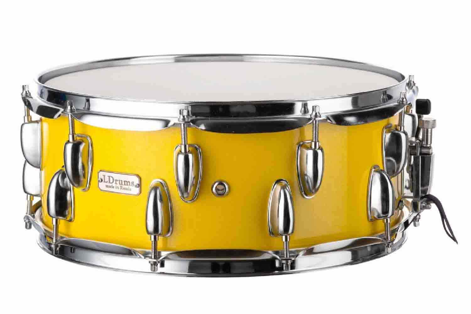 Малый барабан LDrums LD5410SN - Малый барабан, желтый, 14"х5,5" - фото 1