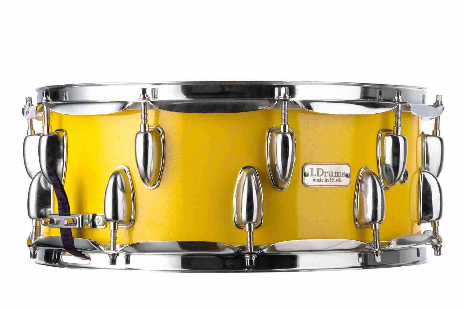 Малый барабан LDrums LD5410SN - Малый барабан, желтый, 14"х5,5" - фото 2