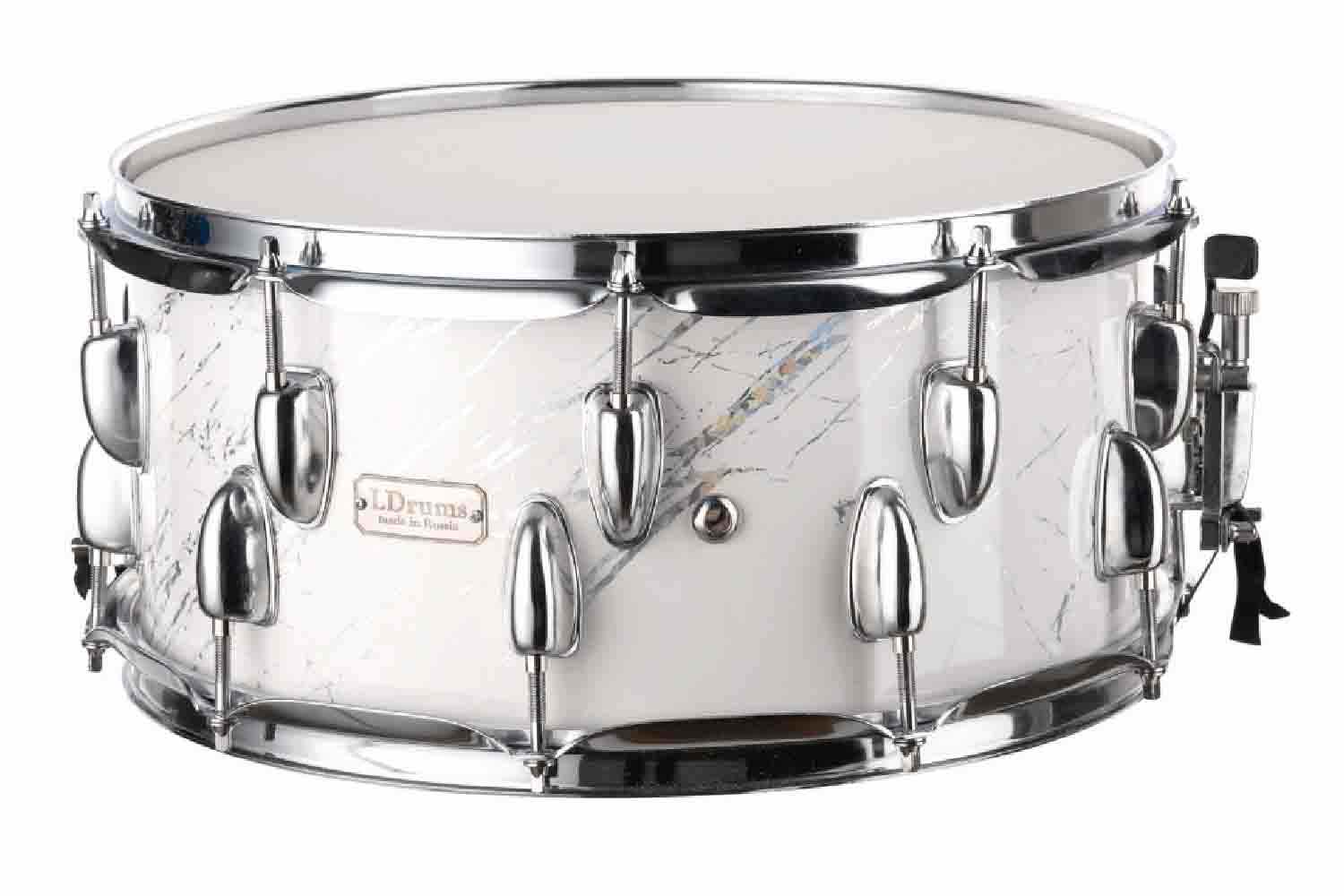 Малый барабан LDrums LD6401SN - Малый барабан,белый перламутр, 14"х6,5" - фото 1