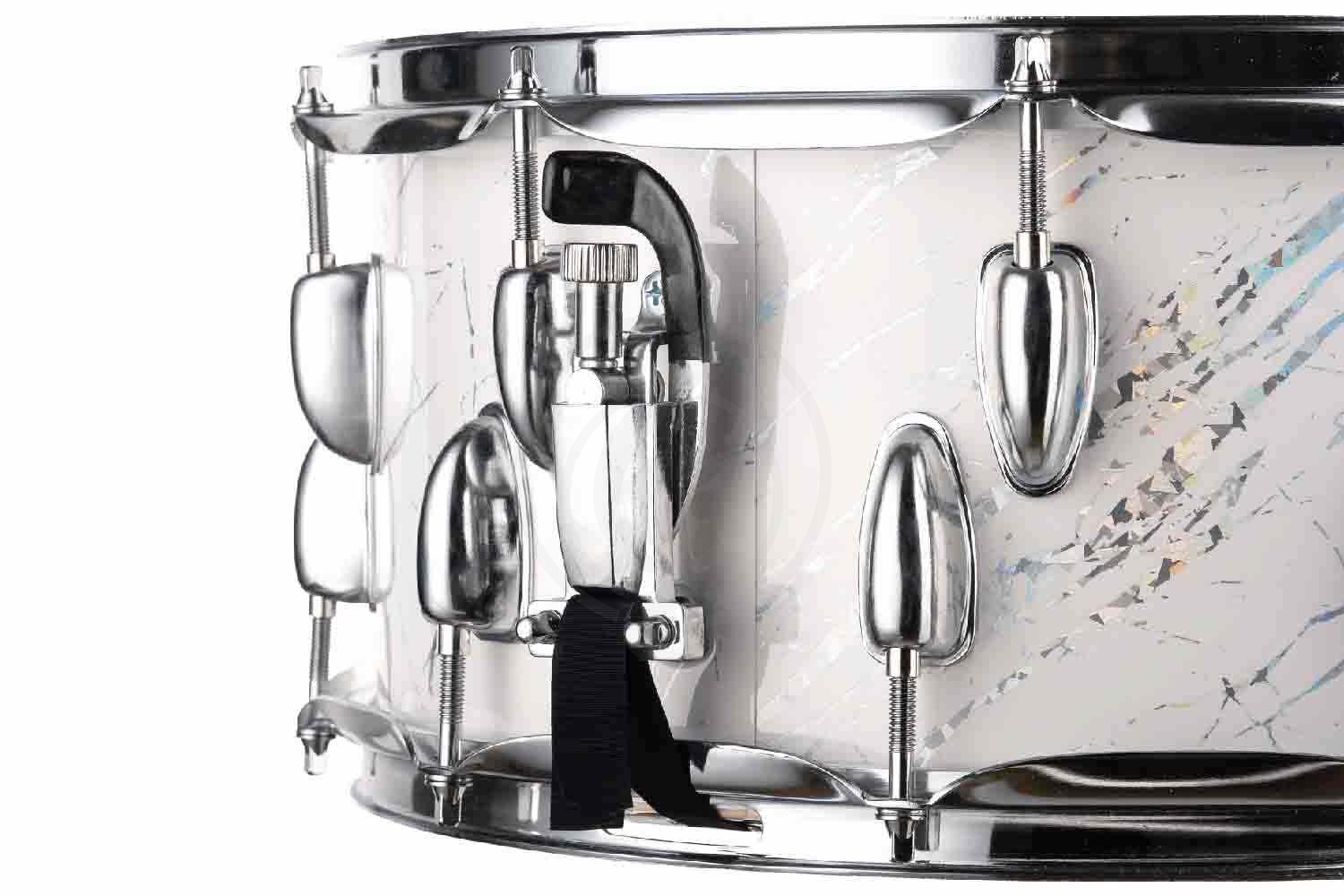 Малый барабан LDrums LD6401SN - Малый барабан,белый перламутр, 14"х6,5" - фото 3