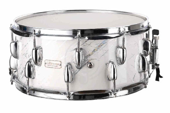 Малый барабан LDrums LD6401SN - Малый барабан,белый перламутр, 14"х6,5" - фото 1
