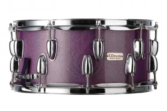 Малый барабан LDrums LD6405SN - Малый барабан, фиолетовый, 14"х6,5" - фото 2