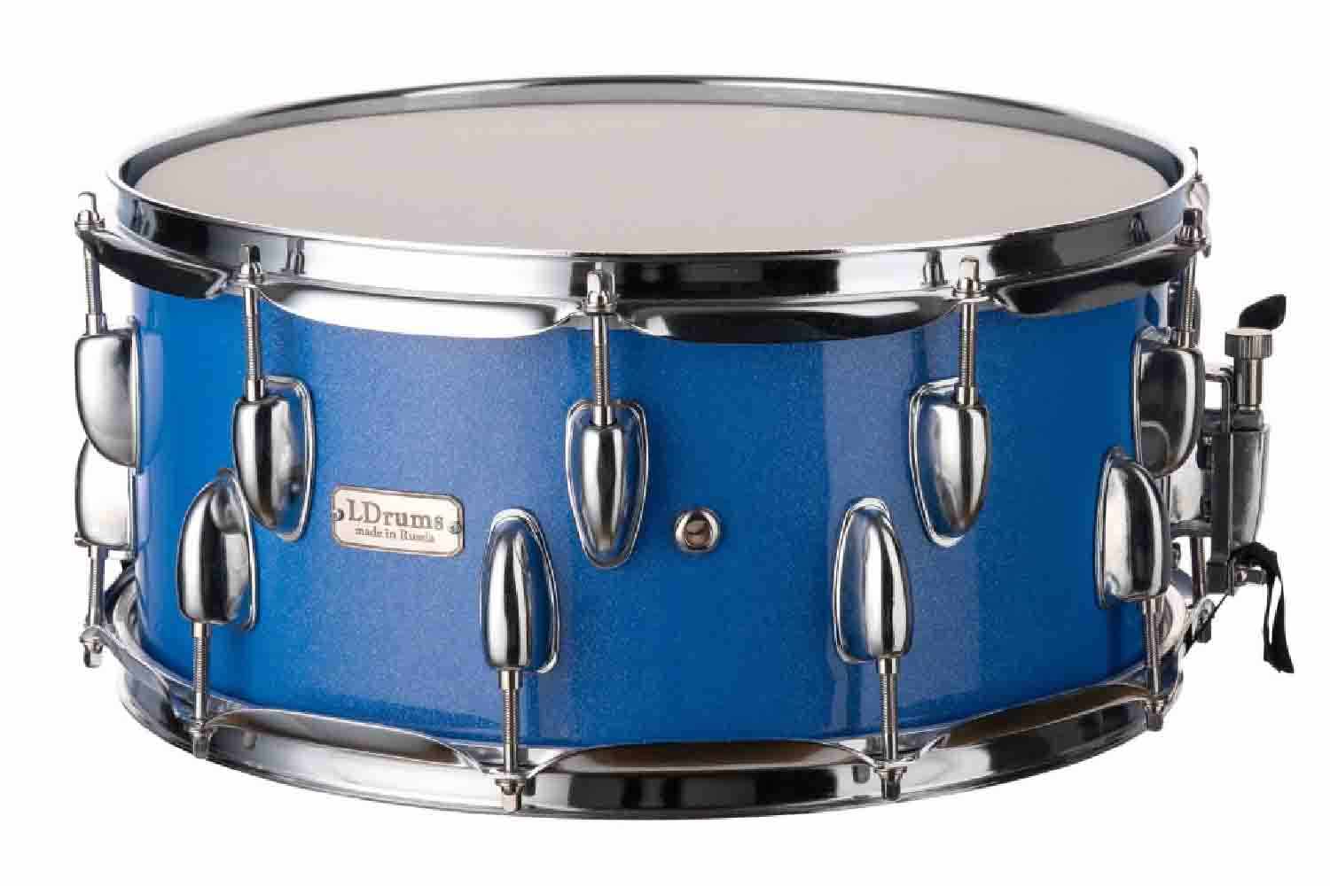 Малый барабан LDrums LD6407SN - Малый барабан, синий, 14"х6,5" - фото 1