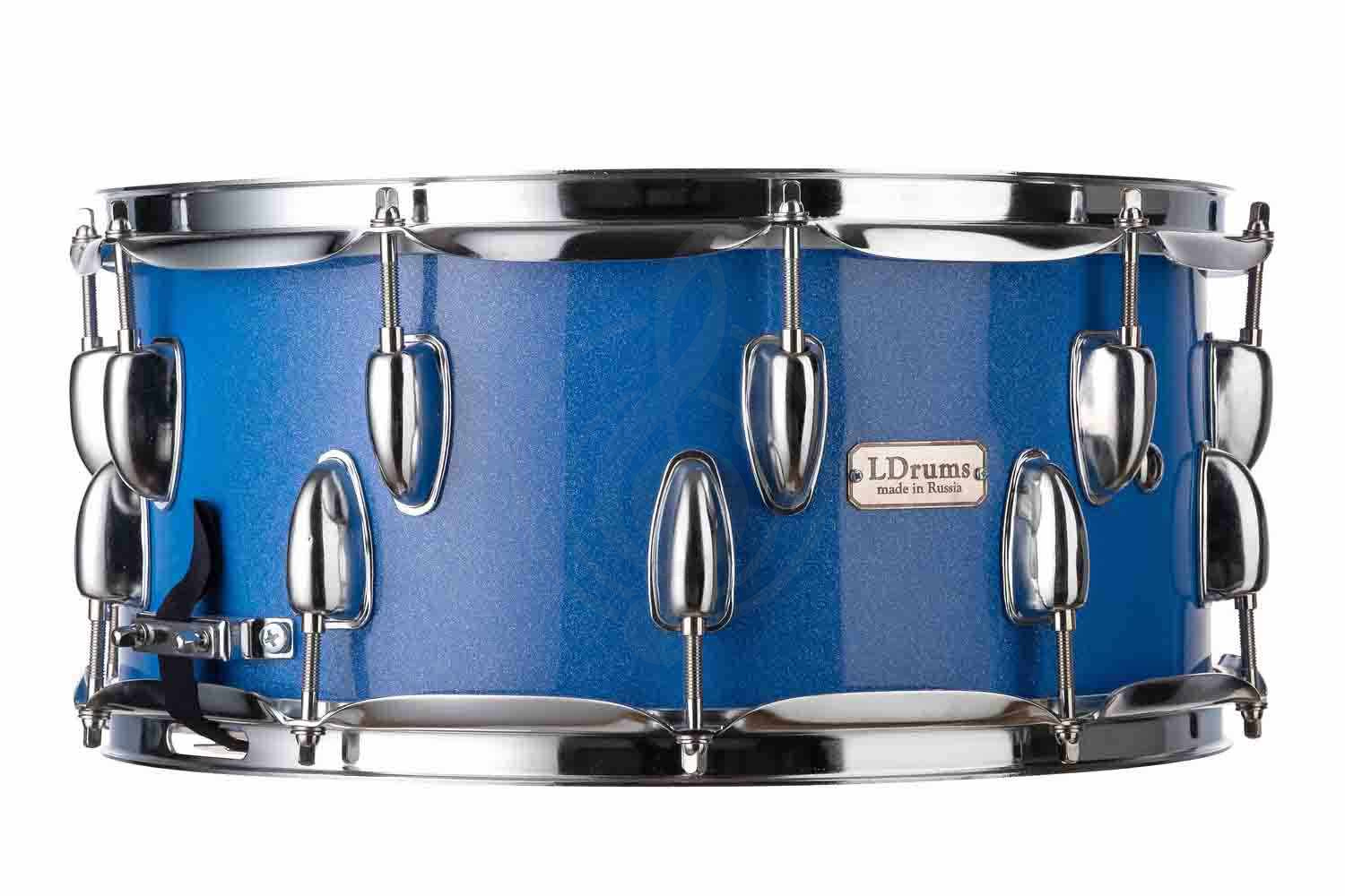 Малый барабан LDrums LD6407SN - Малый барабан, синий, 14"х6,5" - фото 2