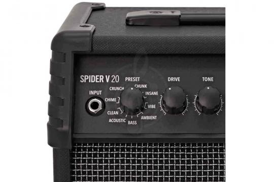 Комбоусилитель для электрогитары LINE 6 SPIDER V 20 MKII - Комбоусилитель для электрогитары - фото 4