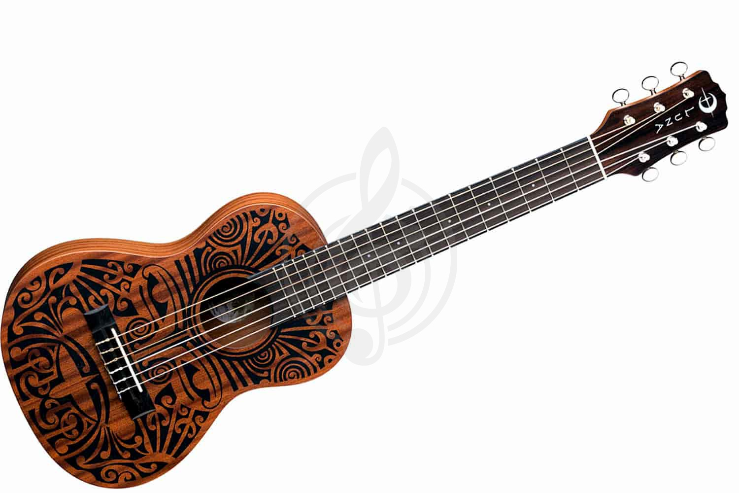 Гиталеле LUNA UKE TRIBAL 6 - Гиталеле - фото 1