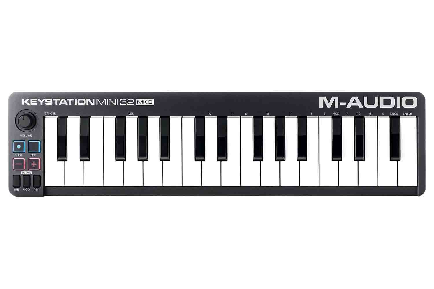 MIDI-клавиатура M-AUDIO Keystation Mini 32 MK3 - USB миди-клавиатура - фото 1