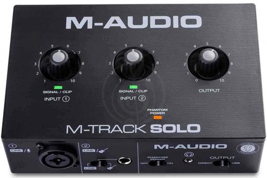  M-Audio M-TRACK SOLO USB - Аудиоинтерфейс - фото 4