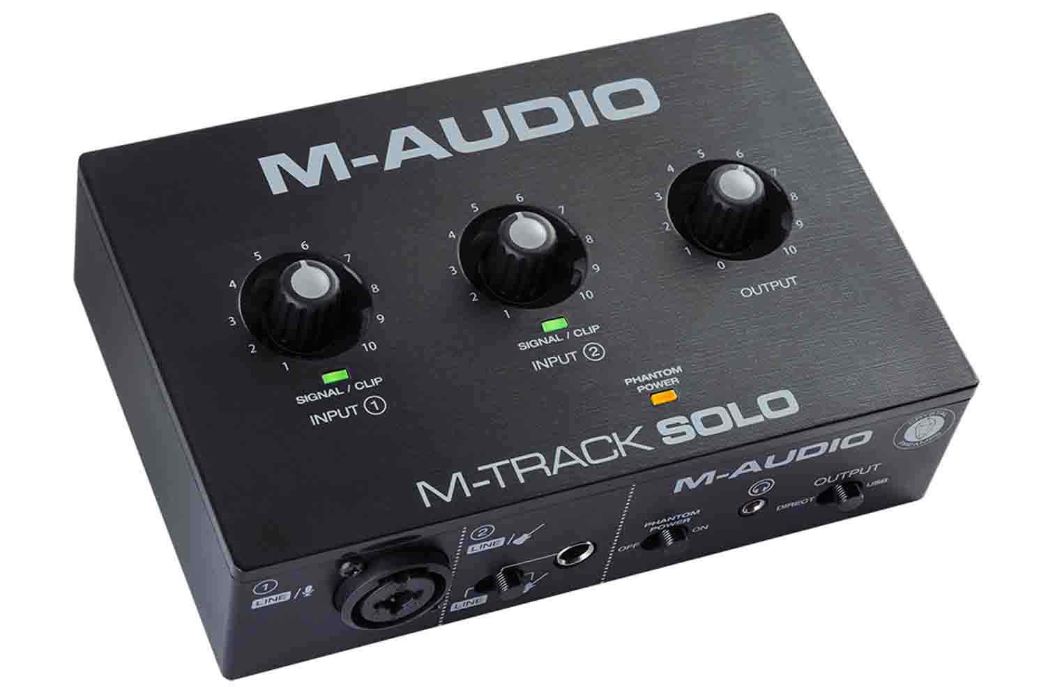  M-Audio M-TRACK SOLO USB - Аудиоинтерфейс - фото 1