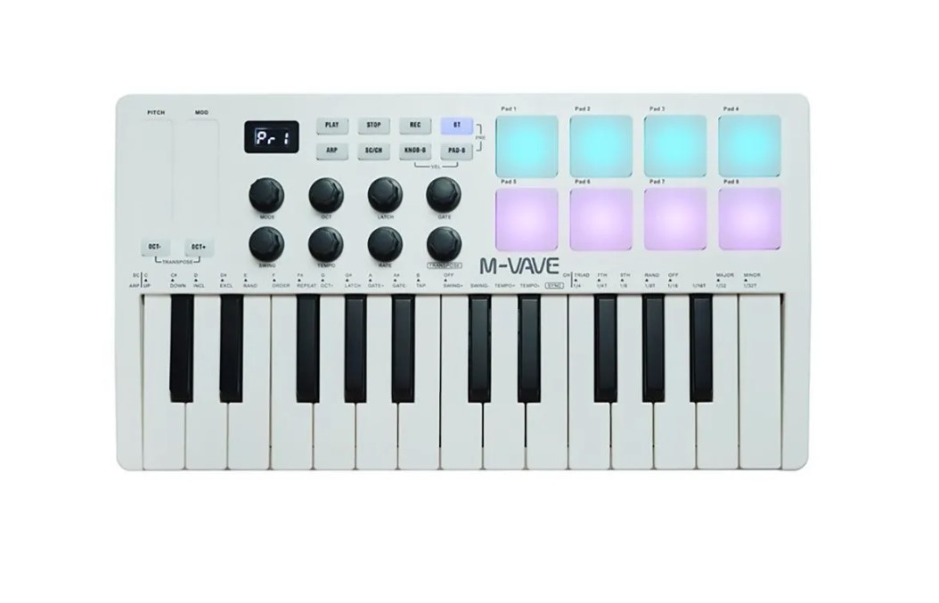 MIDI-клавиатура M-VAVE SMK-25 - MIDI-клавиатура - фото 1