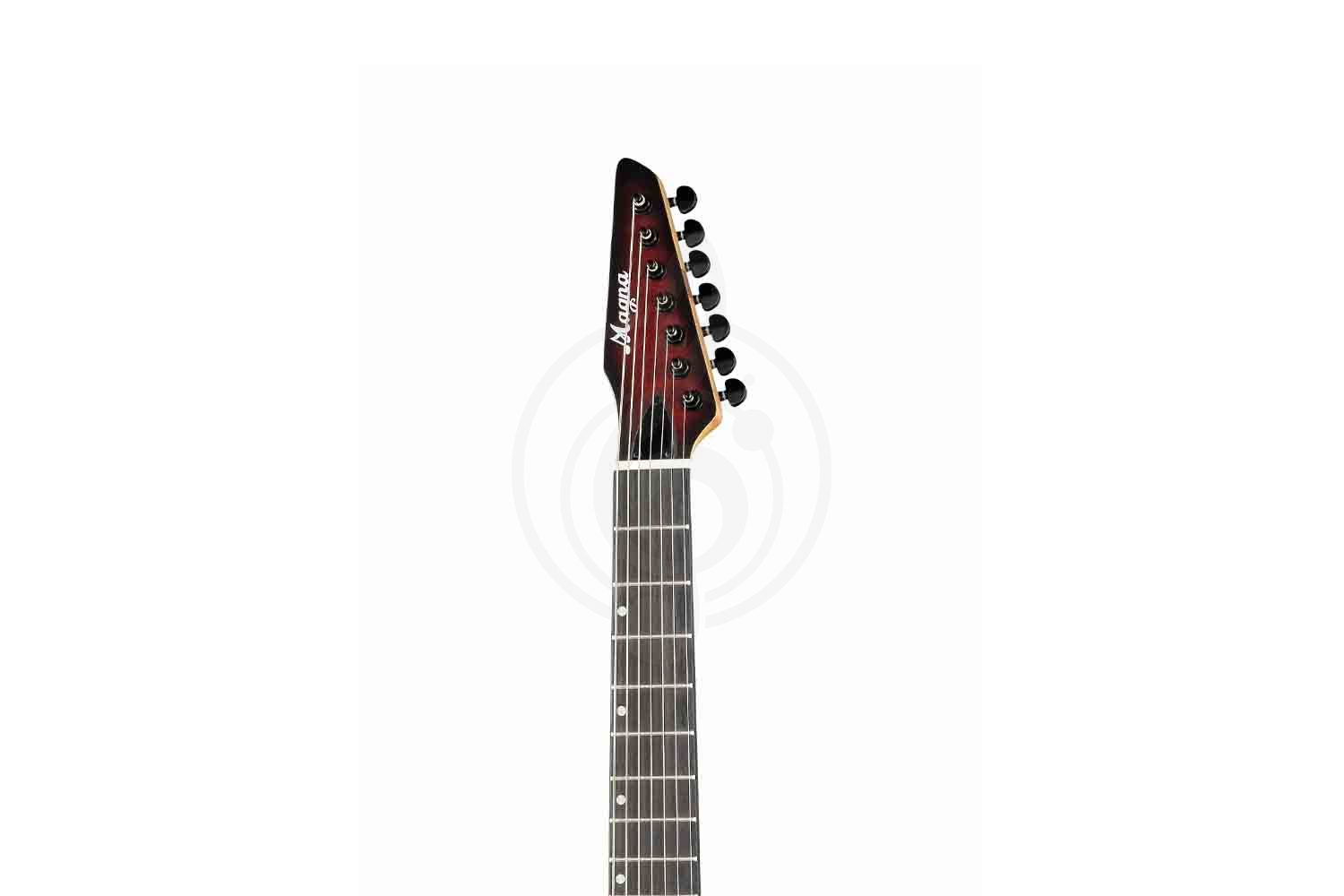 Электрогитара Superstrat Magna 7000R-BRD - Электрогитара, черная/красная - фото 6