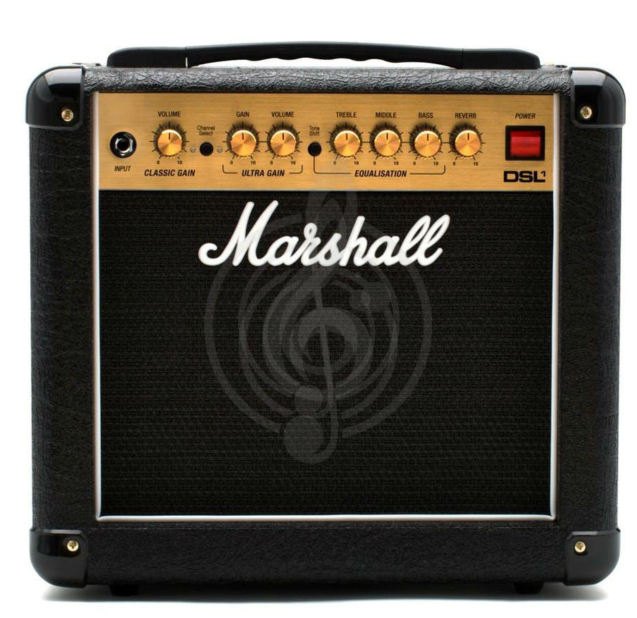 Комбоусилитель для электрогитары MARSHALL DSL1 - гитарный ламповый комбо усилитель, 1 Вт - фото 1