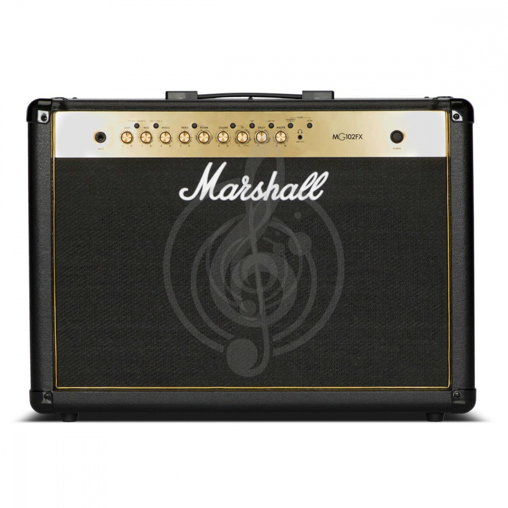 Комбоусилитель для электрогитары MARSHALL MG102GFX - комбоусилитель гитарный, 100Вт - фото 1