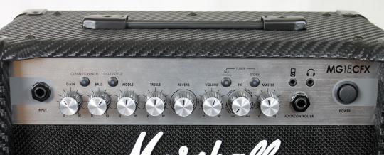 Комбоусилитель для электрогитары MARSHALL MG15CFX-E комбо усилитель гитарный - фото 2