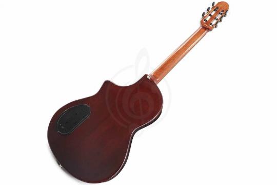Классическая гитара 4/4 Martinez Hispania-Cognac - Классическая гитара со звукоснимателем, коньяк - фото 
