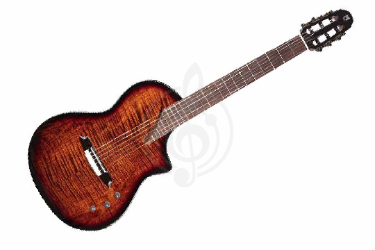 Классическая гитара 4/4 Martinez Hispania-Cognac - Классическая гитара со звукоснимателем, коньяк - фото