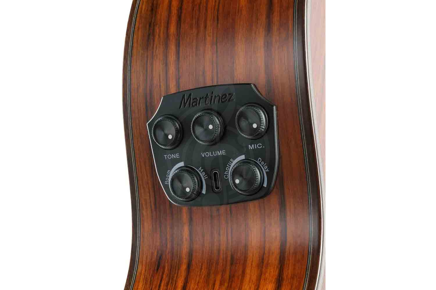 Классическая гитара 4/4 Martinez MP-14-OV - Классическая гитара со звукоснимателем - фото 2