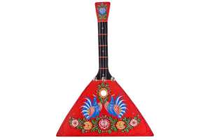 Изображение Мастерская Сереброва к2-бл-01 - Балалайка детская с бубенцами