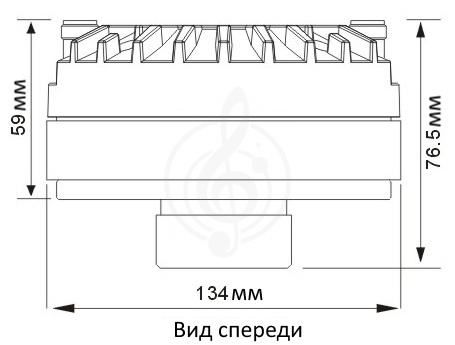 ВЧ драйвер MAXO PA51 (60W) 2 "ВЧ драйвер - фото 3