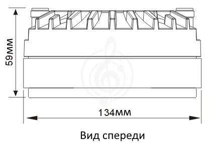 ВЧ драйвер MAXO PA516A (60W) 2 "ВЧ драйвер - фото 3