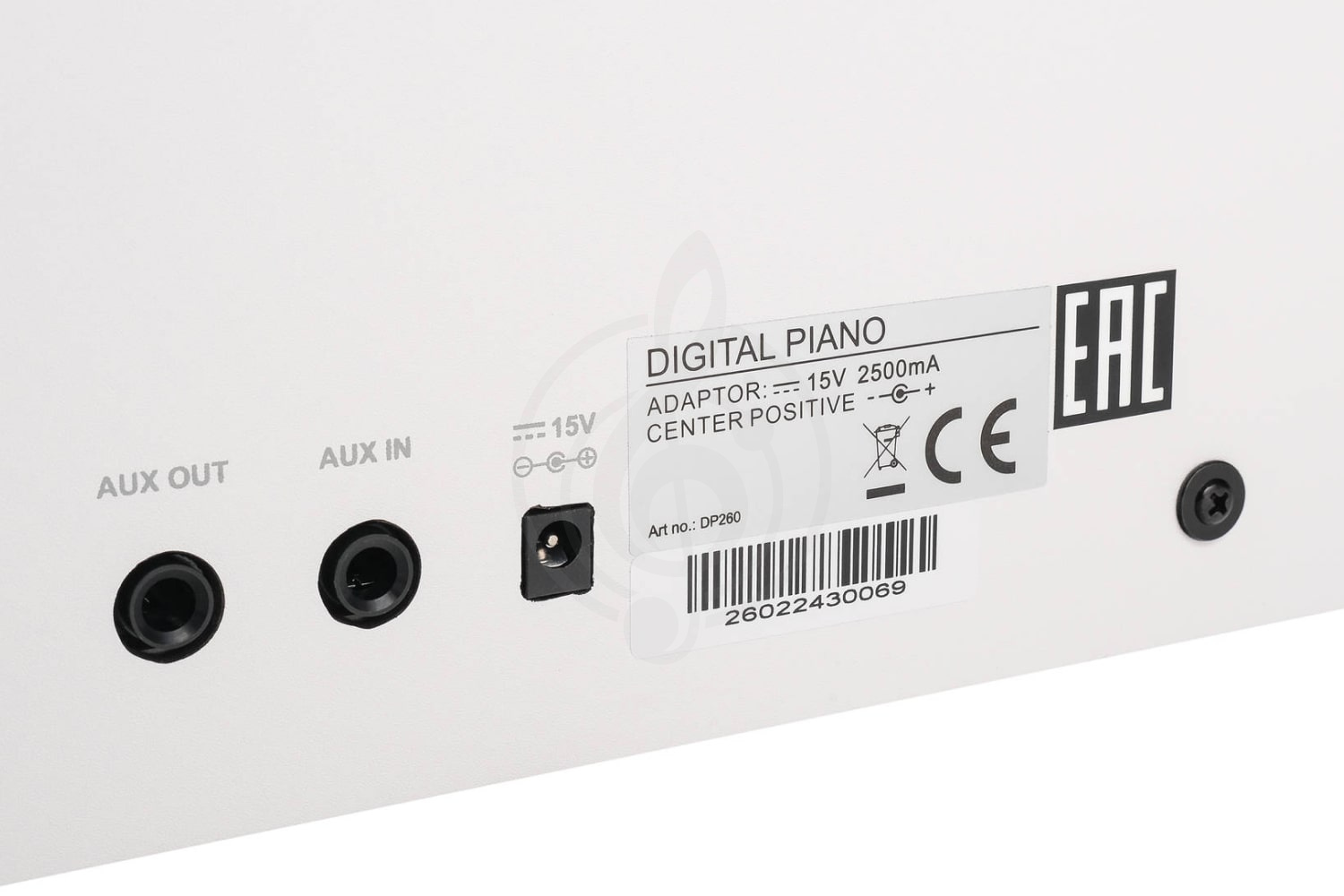 Цифровое пианино Medeli DP260-PVC-WH - Цифровое пианино, белое, сатин - фото 7