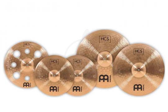 Комплект тарелок Meinl HCSB141620+18 HCS Bronze Expanded - Комплект тарелок - фото 2