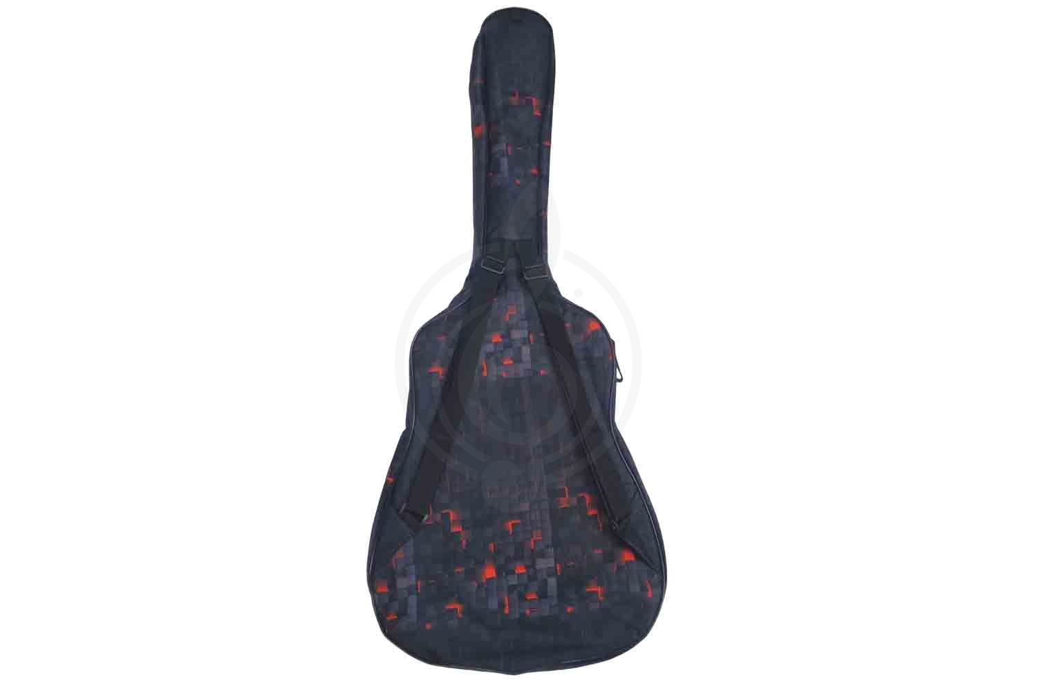 Чехол для акустической гитары MEZZO MZ-ChGD-1/1fire - Чехол для гитары дредноут - фото 2