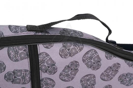 MEZZO MZ-ChGE-2skull2 - Чехол для электрогитары - фото 5 Чехол для электрогитары MEZZO MZ-ChGE-2skull2 - Чехол для электрогитары - фото 5