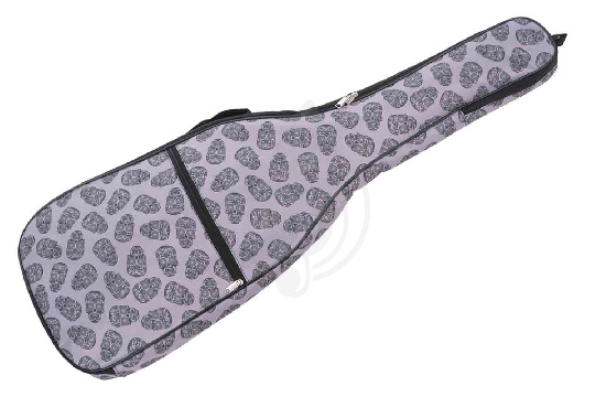 MEZZO MZ-ChGE-2skull2 - Чехол для электрогитары - фото 1 Чехол для электрогитары MEZZO MZ-ChGE-2skull2 - Чехол для электрогитары - фото 1