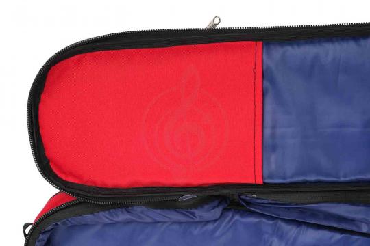 MEZZO MZ-ChGE-3red/blue/wh - Чехол для электрогитары, триколор - фото 2 Чехол для электрогитары MEZZO MZ-ChGE-3red/blue/wh - Чехол для электрогитары, триколор - фото 2