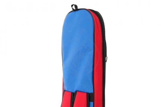 MEZZO MZ-ChGE-3red/blue/wh - Чехол для электрогитары, триколор - фото 4 Чехол для электрогитары MEZZO MZ-ChGE-3red/blue/wh - Чехол для электрогитары, триколор - фото 4