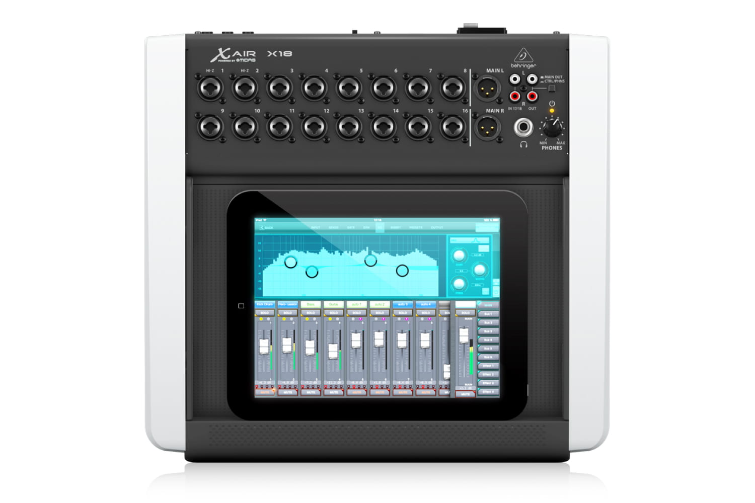 Цифровой микшер Микшерный пульт цифровой BEHRINGER X18 - фото 1