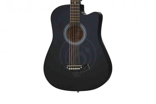 Акустическая гитара Mirra MAG-38CKIT-BLK - Акустическая гитара, комплект - фото 3