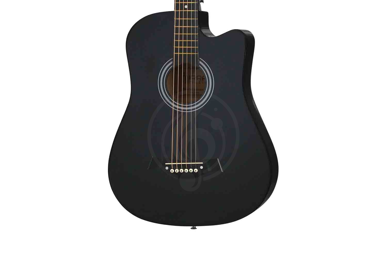 Акустическая гитара Mirra MAG-38CKIT-BLK - Акустическая гитара, комплект - фото 3