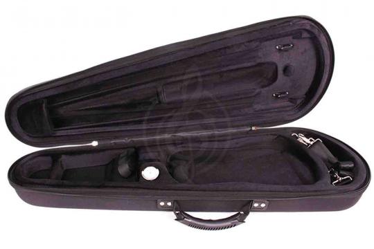 Кейс для скрипки Mirra VC-EV150-6BK - Футляр для скрипки 4/4, черный - фото 2