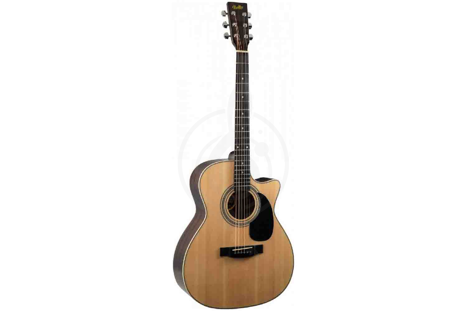 Акустическая гитара Mollo Guitar GAC-10NA - Акустическая гитара, с чехлом, цвет натуральный - фото 7