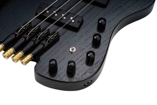 Бас-гитара MOLLO NH400 BK - Бас-гитара безголовая - фото 4