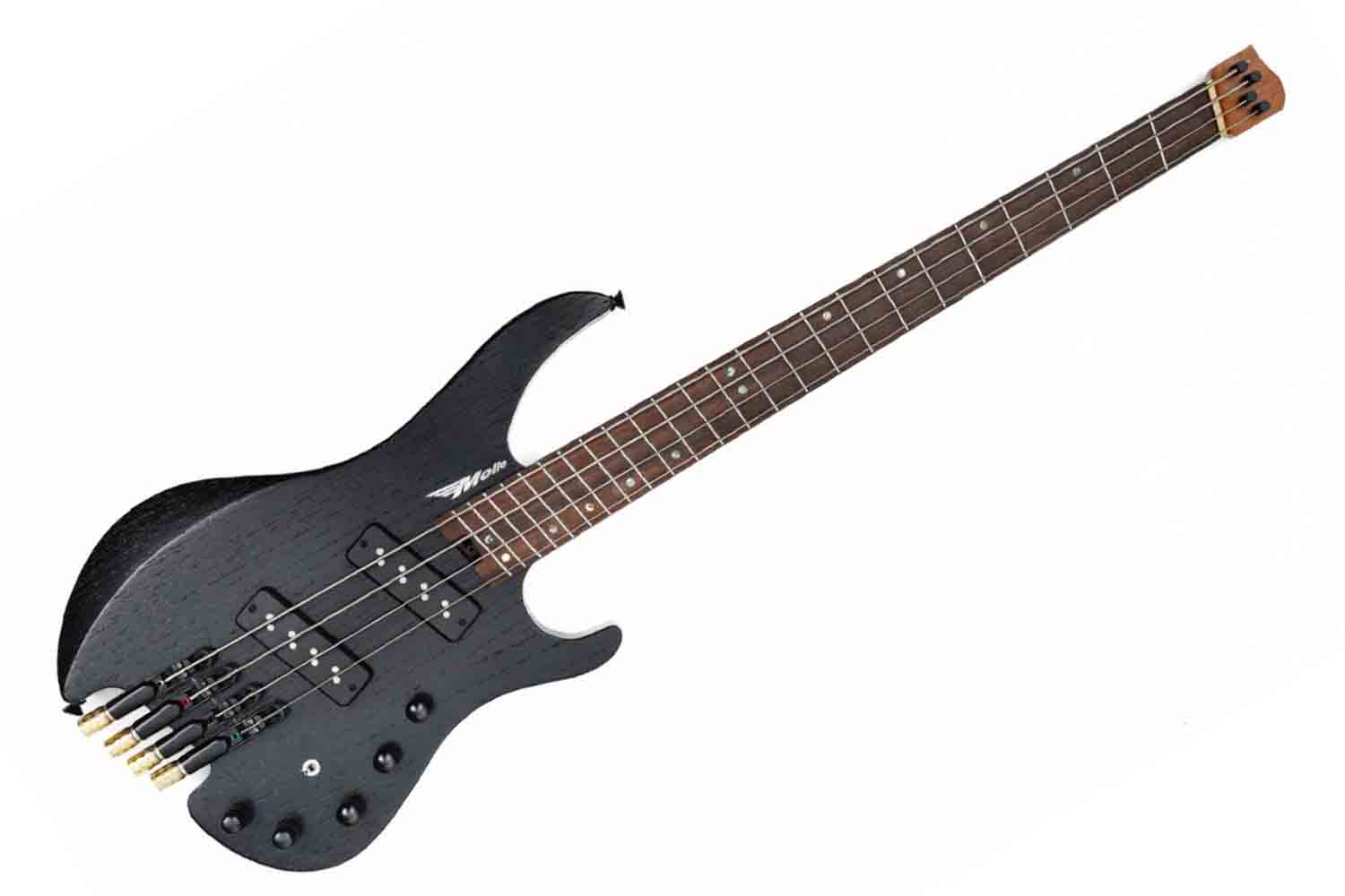 Бас-гитара MOLLO NH400 BK - Бас-гитара безголовая - фото 1