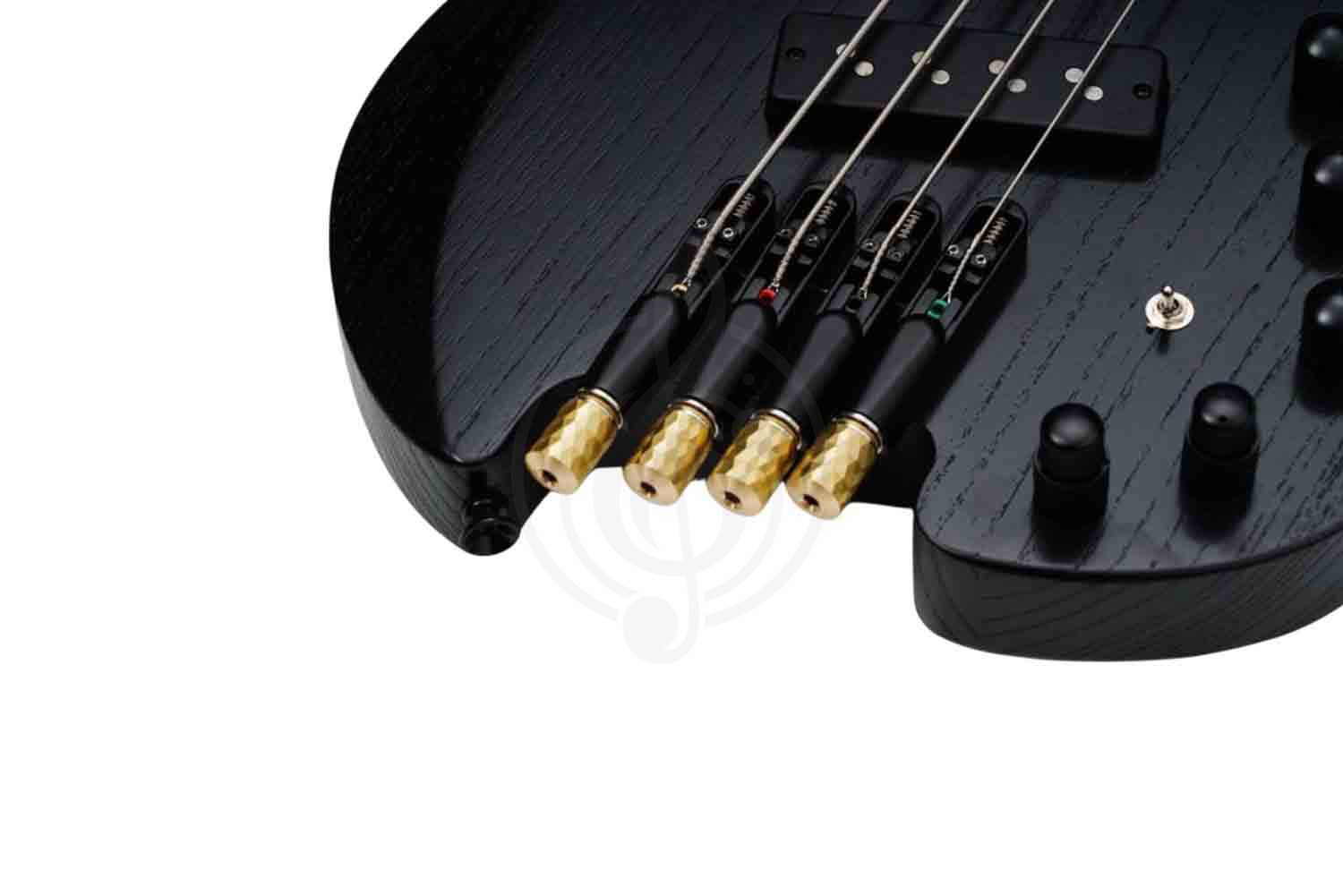 Бас-гитара MOLLO NH400 BK - Бас-гитара безголовая - фото 2