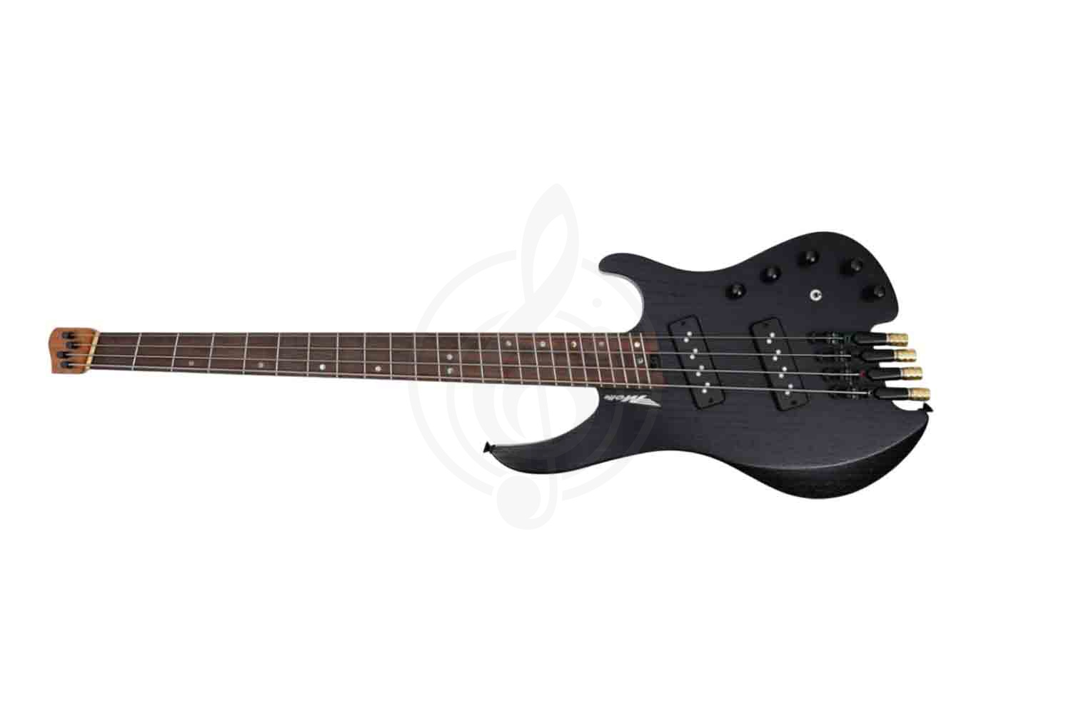 Бас-гитара MOLLO NH400 BK - Бас-гитара безголовая - фото 12