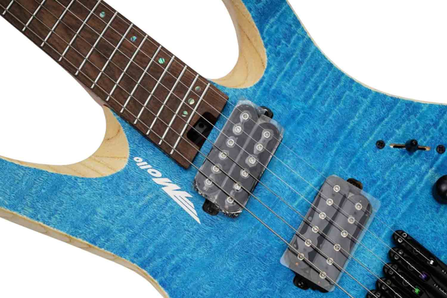  MOLLO NH680 BB - Электрогитара безголовая - фото 4